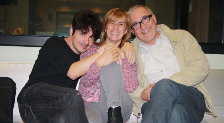 Xavier Sardá junto a Gemma Nierga y Juan Carlos Ortega