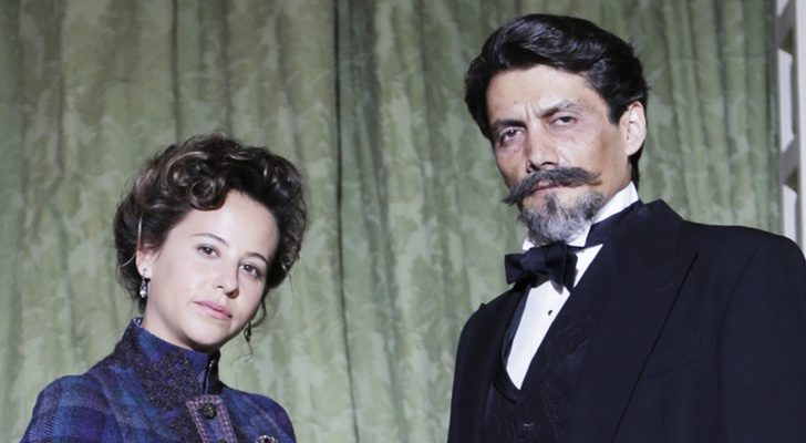 Irene Escolar y Daniel Holguín