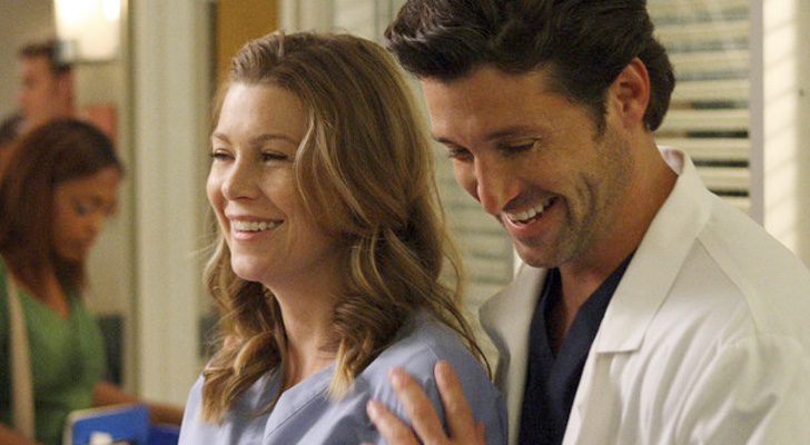 Meredith y Derek de 'Anatomía de Grey'