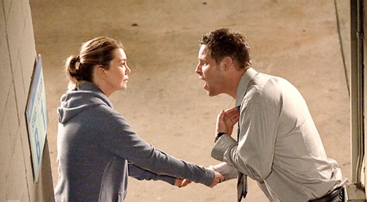 Alex desahogándose con Meredith