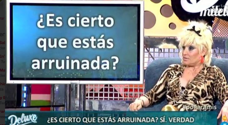 Aramís Fuster pierde fuelle en &#39;Sálvame deluxe&#39; (18,3%) pero se mantiene por encima del "belenazo