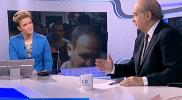 Maria Casado y Jorge Fernández Díaz en 'Los desayunos'