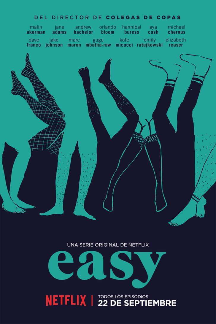 Primer póster de &#39;Easy&#39;, la nueva serie original de Netflix