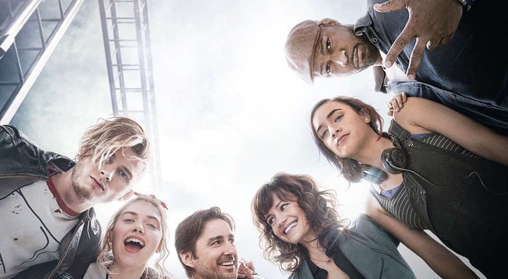 El reparto de 'Roadies' al completo en una imagen promocional de la serie