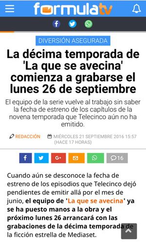 Nuevo diseño en móviles