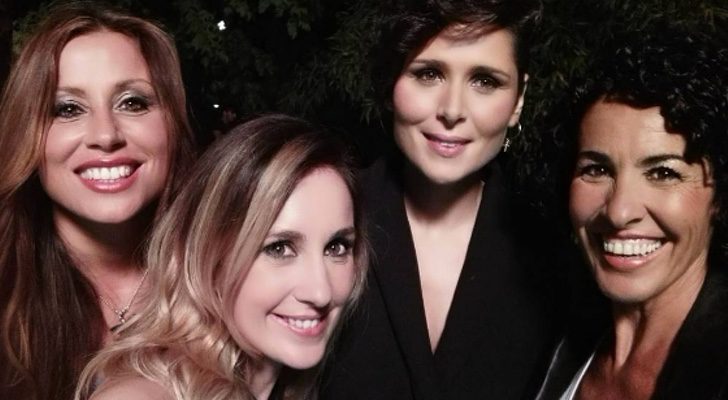 Nina, directora de la academia, en las grabaciones de 'OT 1: El Reencuentro'