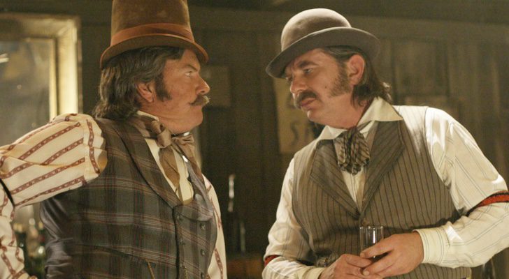 Dos de los personajes de la serie coral, &#39;Deadwood&#39;
