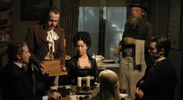 Encuentro de varios personajes en &#39;Deadwood&#39;