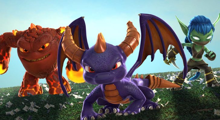 Personajes de 'Skylanders Academy'