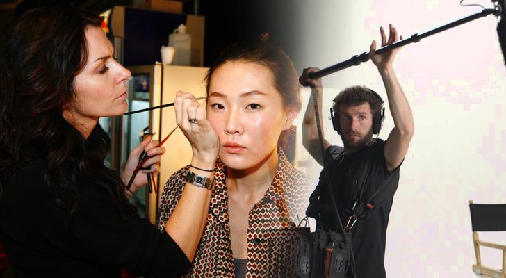 Los maquilladores, y auxiliares de sonido no alcanzan los 100.000 dólares al año