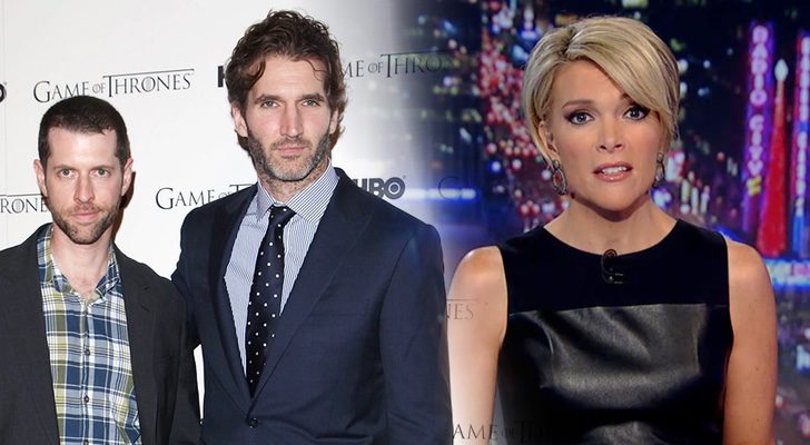 Los showrunners de 'Juego de Tronos' y Megyn Kelly de Fox News