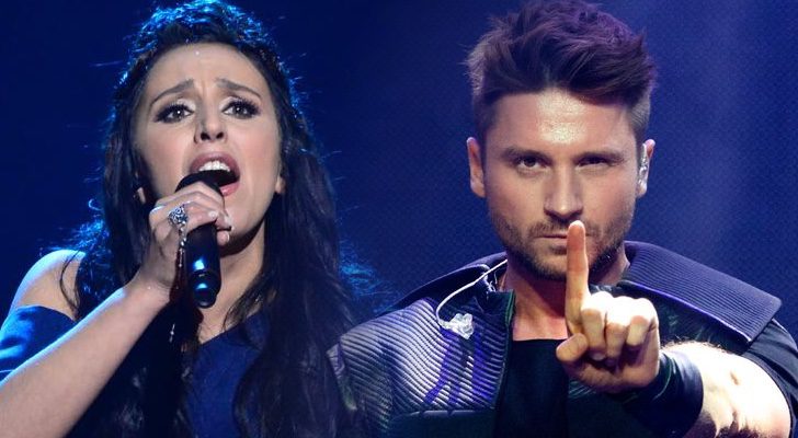 La ganadora de Eurovisión 2016, Jamala (Ucrania) y Sergey Lazarev, representante de Rusia