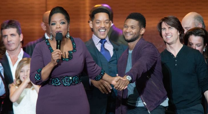 Oprah en su programa de despedida