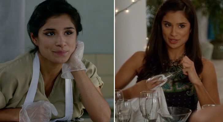 Diane Guerrero en 'Orange is the new black' y en 'Jane the Virgin'