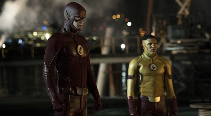 Flash y Kid Flash combaten juntos contra The Rival