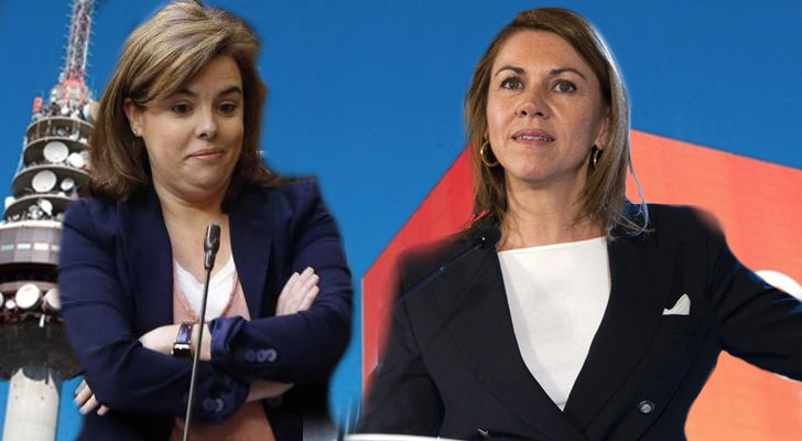 Soraya Sáenz de Santamaría y María Dolores de Cospedal