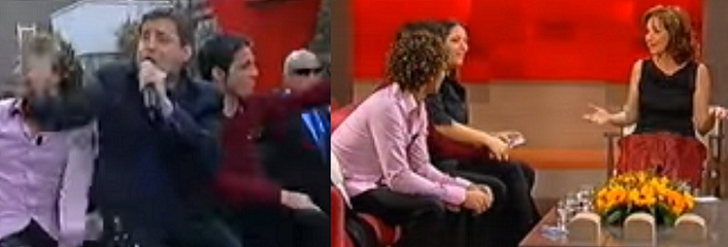 Fragmento de la visita de los finalistas de 'OT' a 'Sabor a ti'