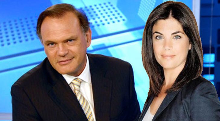 Pedro Piqueras y Samanta Villar