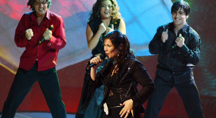 Rosa representó a España en Eurovisión 2002