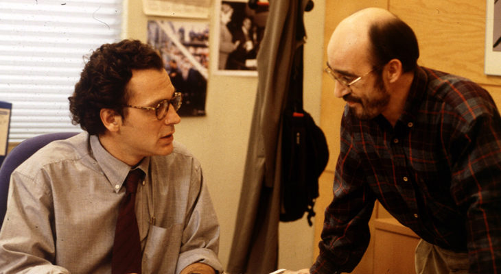 José Coronado y Álex Angulo en 'Periodistas'