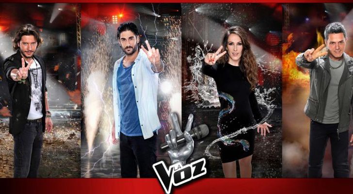 Equipo de coaches de 'La Voz'