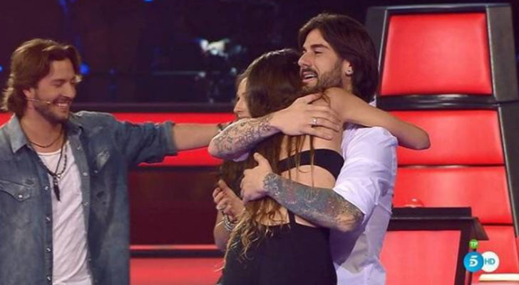 Claudia elige a Melendi como coach