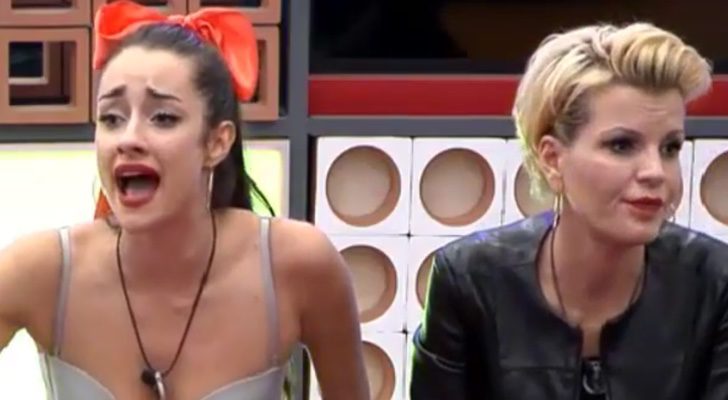 Adara, en un momento de la discusión en 'GH 17'