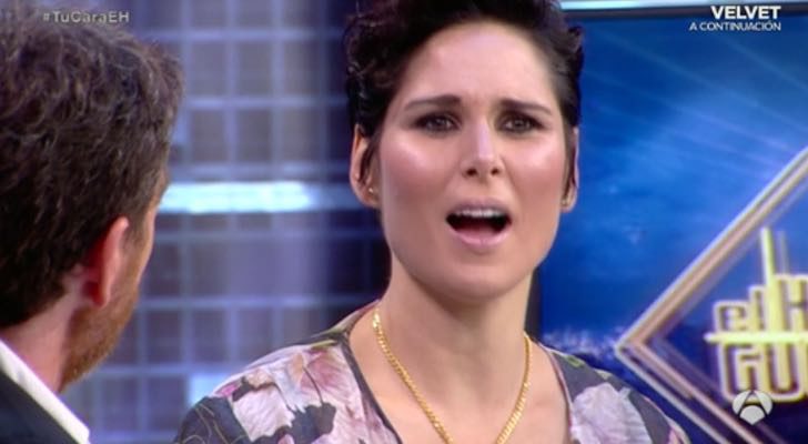 Rosa en 'El Hormiguero' 