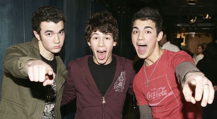 Los Jonas Brothers en sus inicios