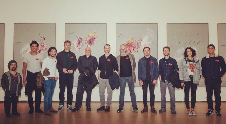 El equipo de 'Juego de tronos' en el Museo Guggenheim