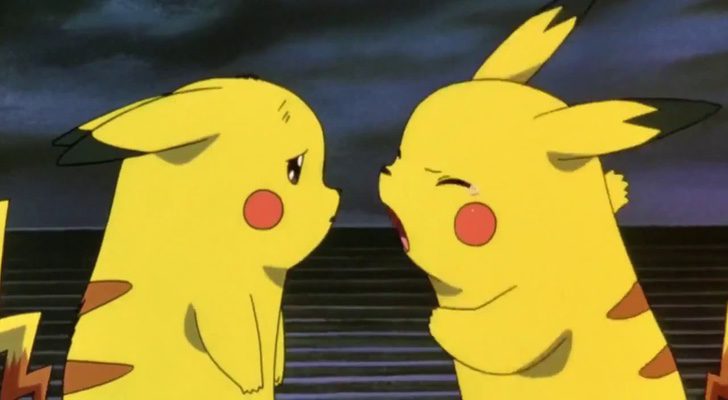 Pikachu en "Pokémon: The first movie"