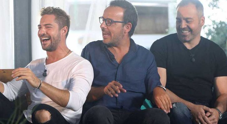 David Bisbal, Àngel Llàcer y Juan Camus