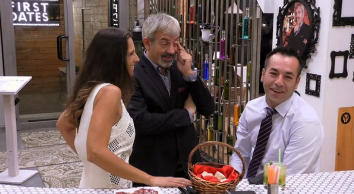 Nuria Fergó durante su colaboración en 'First Dates'