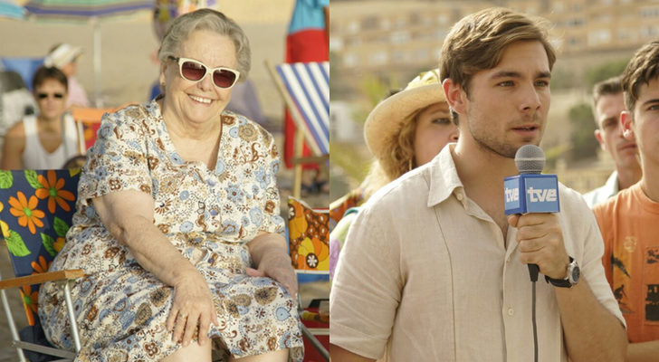 María Galiana y Carlos Cuevas graban en Benidorm el verano del 85 de &#39;Cuéntame&#39;