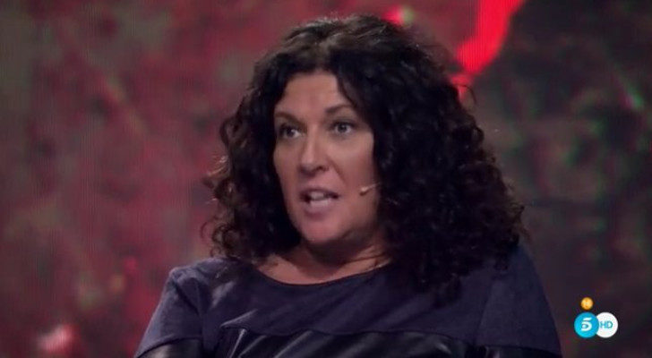 Pilar, la madre de Pol, durante la gala ocho en 'Gran Hermano 17'