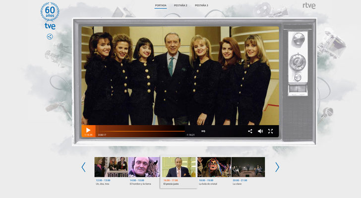 Habrá una programación especial por este 60 aniversario de la cadena