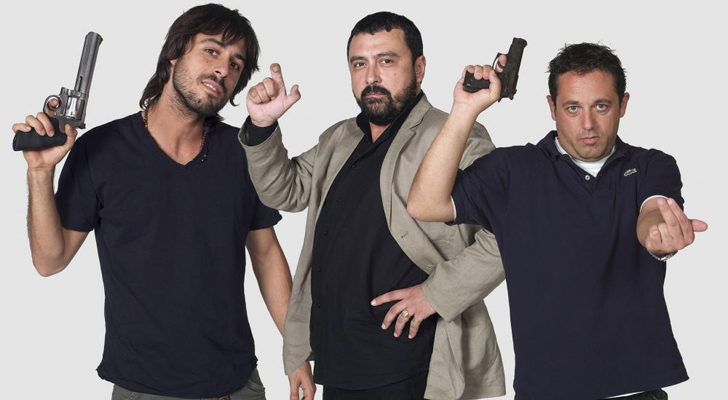  Los tres protagonistas de 'Los hombres de Paco'