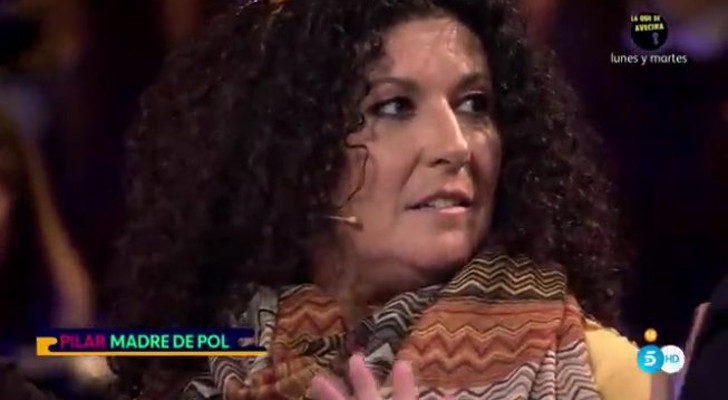Pilar ha pedido un aplauso para Adara por defender a su hijo