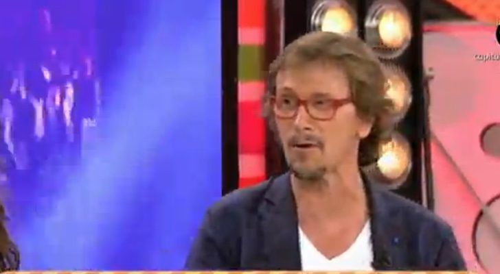 Alejandro Abad durante el programa de &#39;Sálvame&#39;