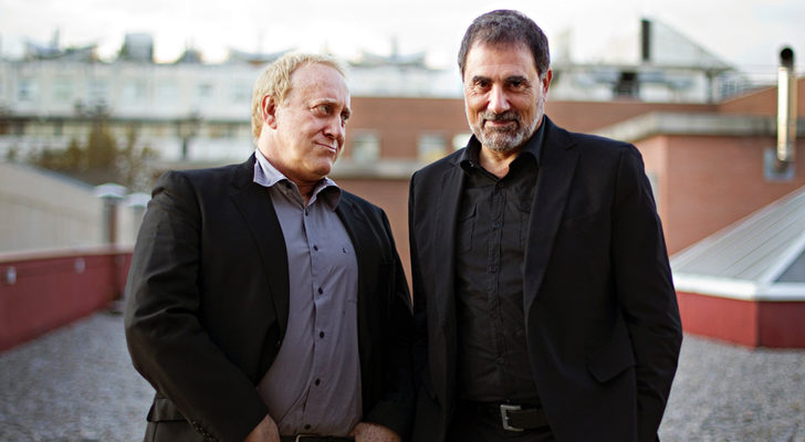 Toni Cruz junto a Josep Maria Mainat