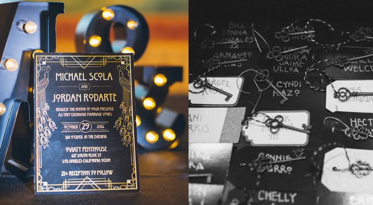 Detalles de la boda "Gay American Horror Story"