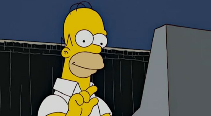 Homer intenta votar por Obama en 'Los Simpson'