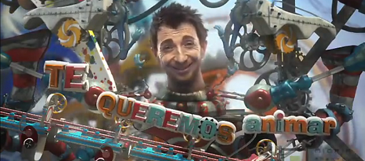 Cortinilla protagonizada por Pablo Motos