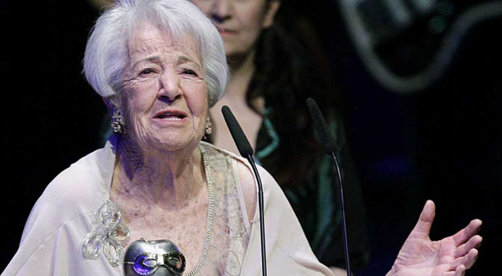 Asunción Balaguer en los premios Max