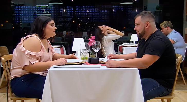 Iván e Irene durante la cita