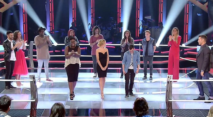 Los coaches eligieron a 3 personas de sus grupos para ir a los directos