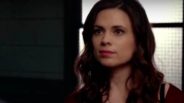 Hayes Morrison (Hayley Atwell) en una secuencia de la serie