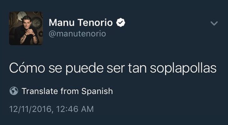 Manu Tenorio
