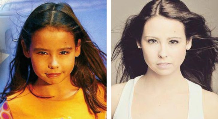 Yaiza Esteve como Sheila y en la actualidad