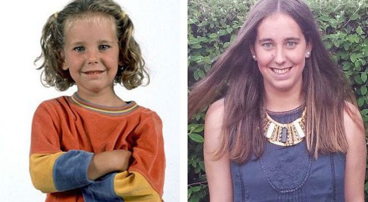 Marieta Bielsa como Anita y en la actualidad